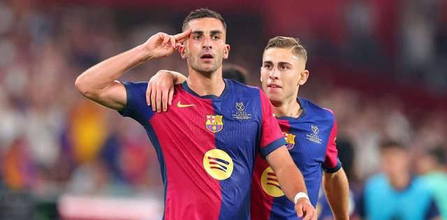 巴萨锋线三叉戟确定，25岁中锋领军冲击4连胜皇马